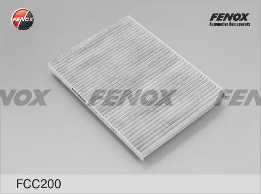 Fenox FCC200 - Фільтр, повітря у внутрішній простір autocars.com.ua