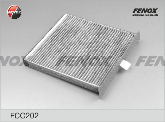 Fenox FCC202 - Фільтр, повітря у внутрішній простір autocars.com.ua