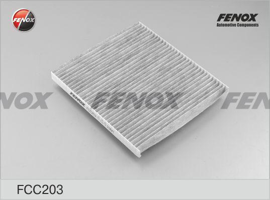 Fenox FCC203 - Фільтр, повітря у внутрішній простір autocars.com.ua