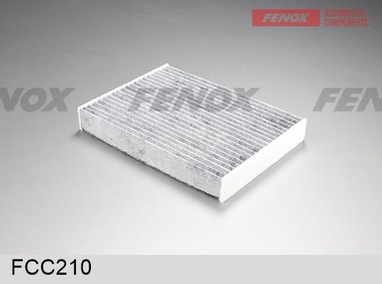 Fenox FCC210 - Фільтр, повітря у внутрішній простір autocars.com.ua