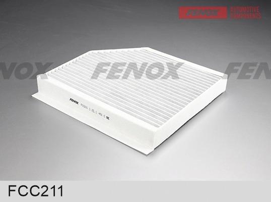 Fenox FCC211 - Фільтр, повітря у внутрішній простір autocars.com.ua