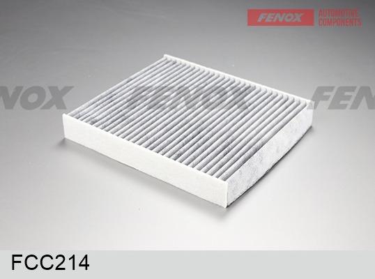 Fenox FCC214 - Фільтр, повітря у внутрішній простір autocars.com.ua