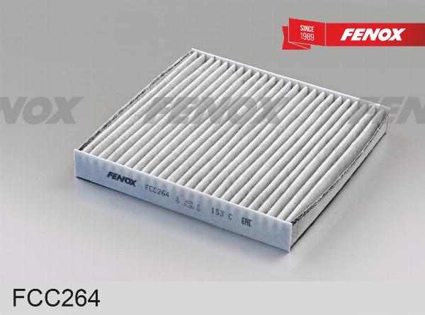 Fenox FCC264 - Фільтр, повітря у внутрішній простір autocars.com.ua