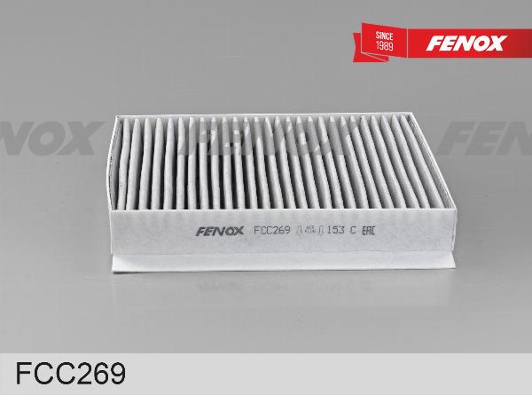 Fenox FCC269 - Фільтр, повітря у внутрішній простір autocars.com.ua