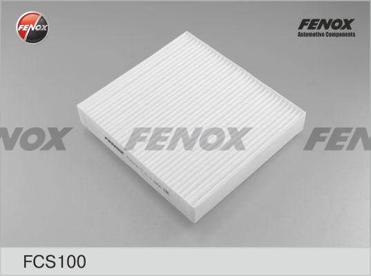Fenox FCS100 - Фільтр, повітря у внутрішній простір autocars.com.ua