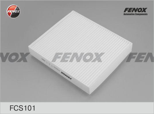 Fenox FCS101 - Фільтр, повітря у внутрішній простір autocars.com.ua