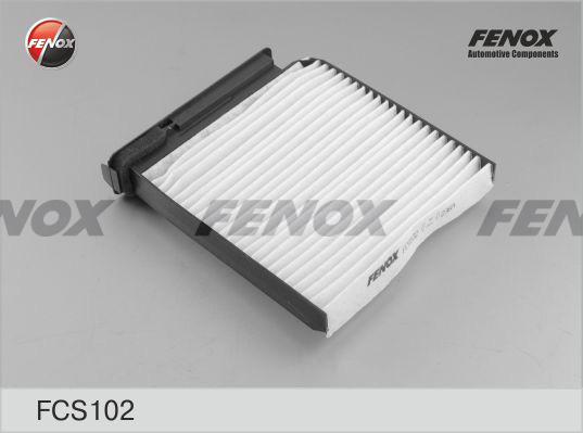 Fenox FCS102 - Фільтр, повітря у внутрішній простір autocars.com.ua