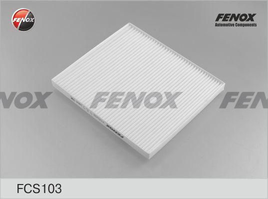 Fenox FCS103 - Фильтр воздуха в салоне avtokuzovplus.com.ua