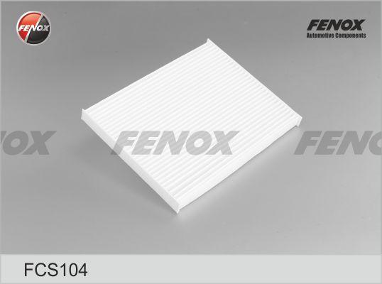 Fenox FCS104 - Фильтр воздуха в салоне avtokuzovplus.com.ua