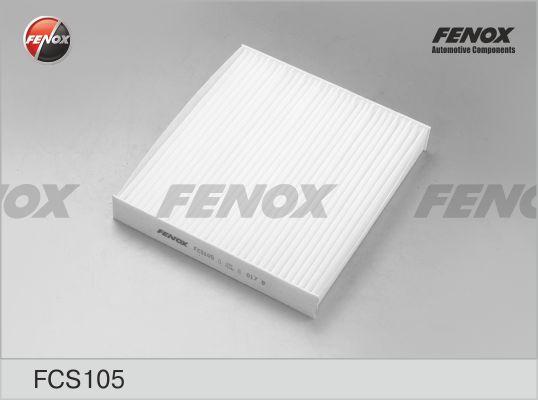 Fenox FCS105 - Фільтр, повітря у внутрішній простір autocars.com.ua