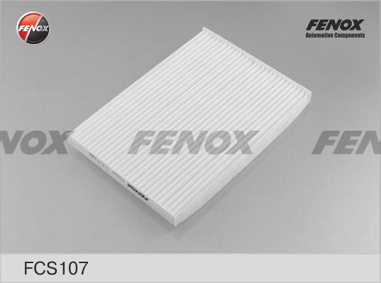 Fenox FCS107 - Фільтр, повітря у внутрішній простір autocars.com.ua