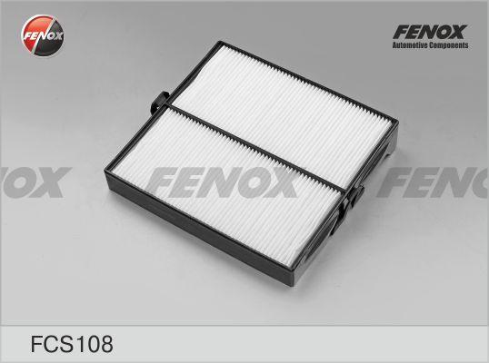 Fenox FCS108 - Фільтр, повітря у внутрішній простір autocars.com.ua