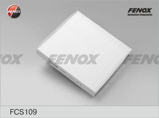 Fenox FCS109 - Фільтр, повітря у внутрішній простір autocars.com.ua