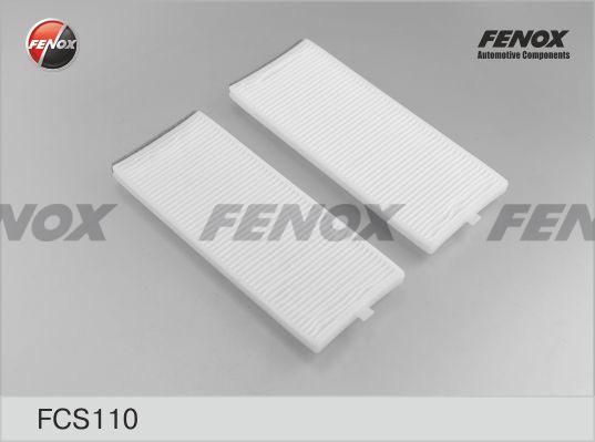 Fenox FCS110 - Фильтр воздуха в салоне avtokuzovplus.com.ua