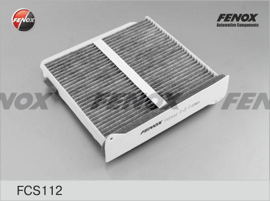 Fenox FCS112 - Фільтр, повітря у внутрішній простір autocars.com.ua