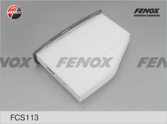 Fenox FCS113 - Фільтр, повітря у внутрішній простір autocars.com.ua
