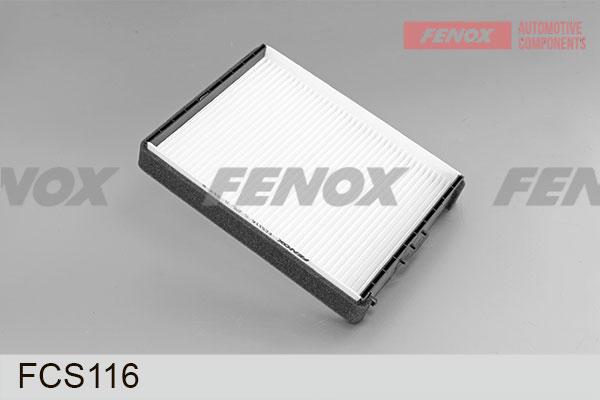 Fenox FCS116 - Фільтр, повітря у внутрішній простір autocars.com.ua