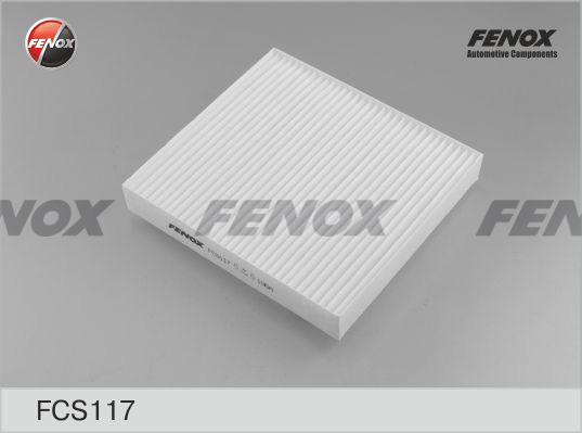 Fenox FCS117 - Фільтр, повітря у внутрішній простір autocars.com.ua