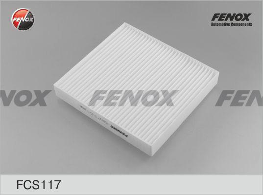 Fenox FCS117 - Фільтр, повітря у внутрішній простір autocars.com.ua