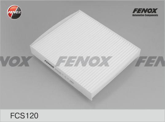Fenox FCS120 - Фільтр, повітря у внутрішній простір autocars.com.ua