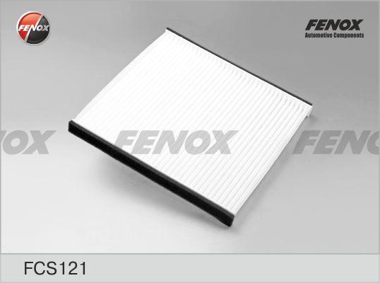 Fenox FCS121 - Фільтр, повітря у внутрішній простір autocars.com.ua