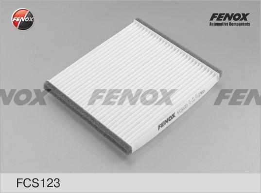 Fenox FCS123 - Фільтр, повітря у внутрішній простір autocars.com.ua