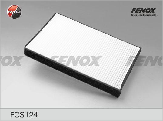 Fenox FCS124 - Фільтр, повітря у внутрішній простір autocars.com.ua