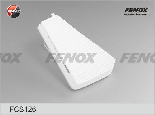 Fenox FCS126 - Фільтр, повітря у внутрішній простір autocars.com.ua