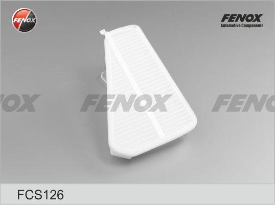 Fenox FCS126 - Фільтр, повітря у внутрішній простір autocars.com.ua