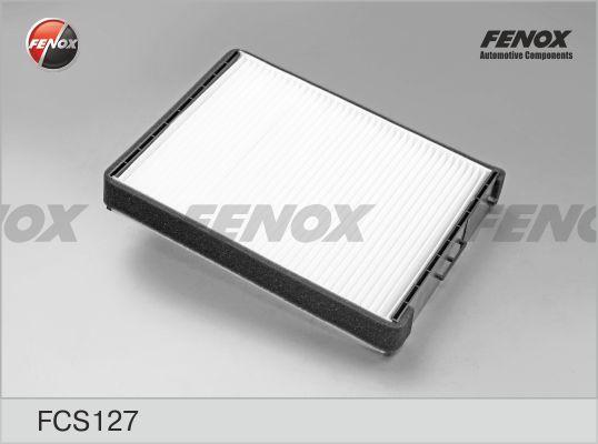 Fenox FCS127 - Фільтр, повітря у внутрішній простір autocars.com.ua