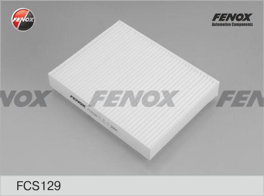 Fenox FCS129 - Фільтр, повітря у внутрішній простір autocars.com.ua