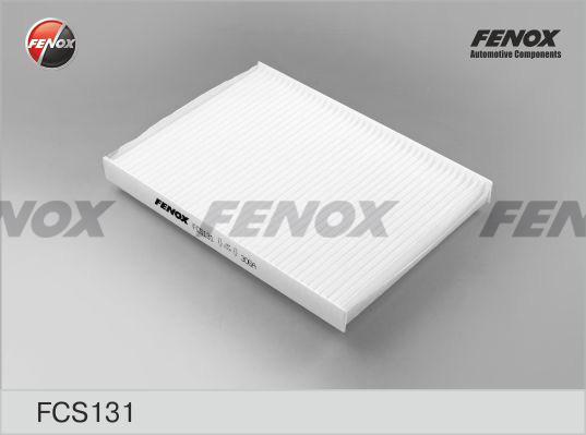 Fenox FCS131 - Фільтр, повітря у внутрішній простір autocars.com.ua