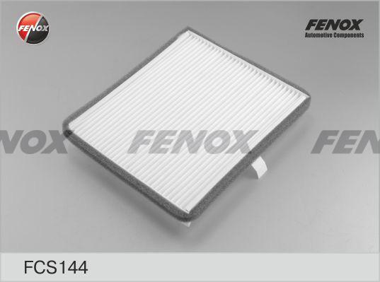 Fenox FCS144 - Фільтр, повітря у внутрішній простір autocars.com.ua