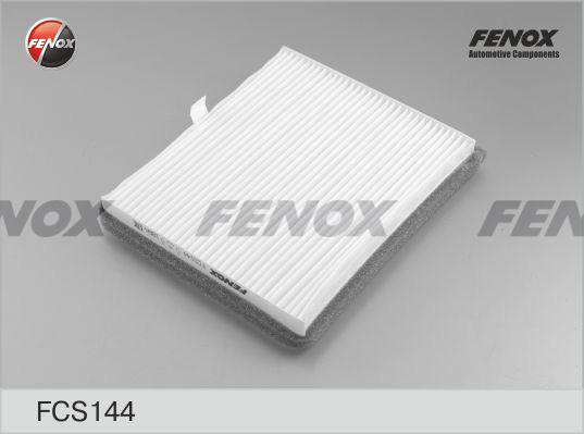 Fenox FCS144 - Фільтр, повітря у внутрішній простір autocars.com.ua