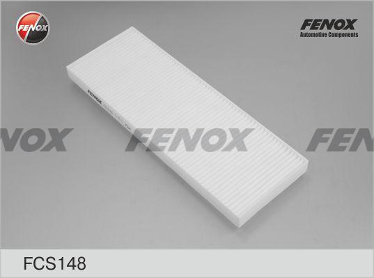 Fenox FCS148 - Фільтр, повітря у внутрішній простір autocars.com.ua