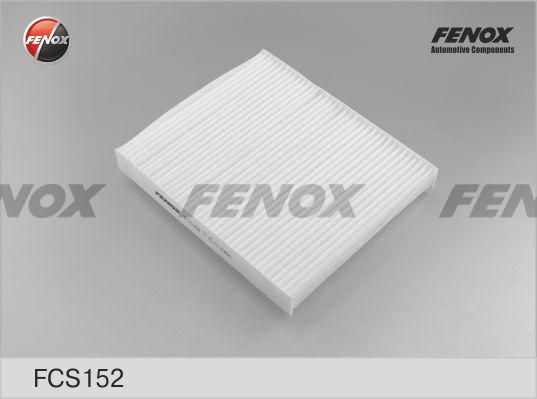 Fenox FCS152 - Фільтр, повітря у внутрішній простір autocars.com.ua