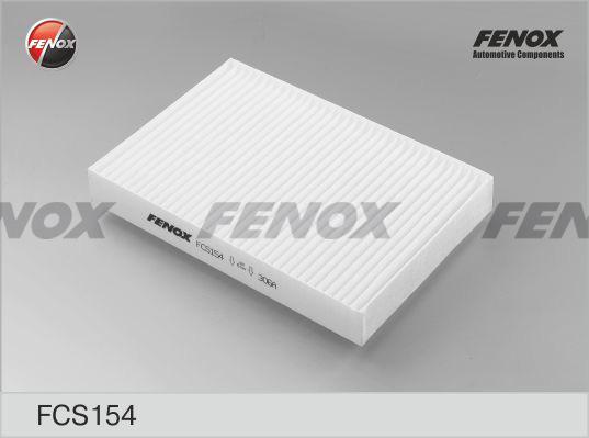 Fenox FCS154 - Фільтр, повітря у внутрішній простір autocars.com.ua
