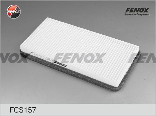 Fenox FCS157 - Фільтр, повітря у внутрішній простір autocars.com.ua