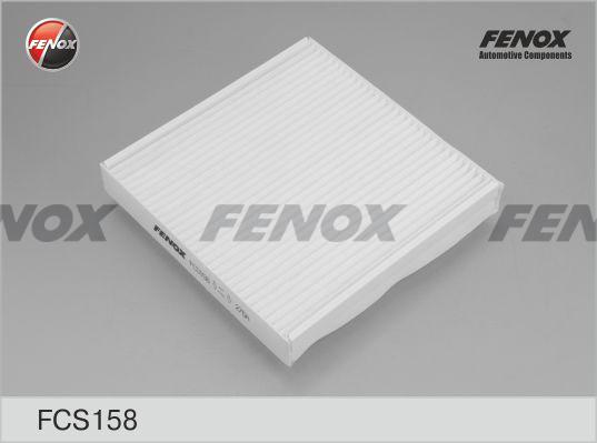 Fenox FCS158 - Фільтр, повітря у внутрішній простір autocars.com.ua