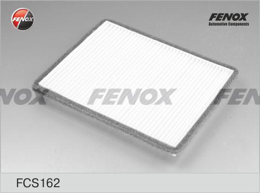 Fenox FCS162 - Фільтр, повітря у внутрішній простір autocars.com.ua