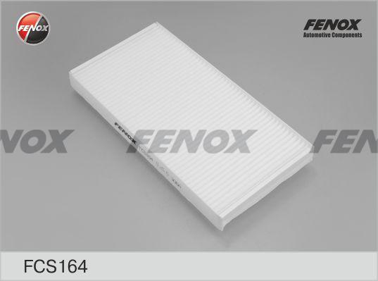 Fenox FCS164 - Фільтр, повітря у внутрішній простір autocars.com.ua