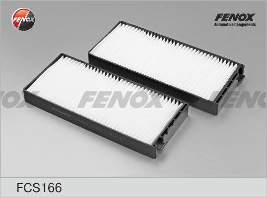 Fenox FCS166 - Фільтр, повітря у внутрішній простір autocars.com.ua