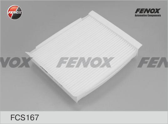 Fenox FCS167 - Фільтр, повітря у внутрішній простір autocars.com.ua
