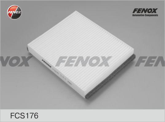 Fenox FCS176 - Фільтр, повітря у внутрішній простір autocars.com.ua