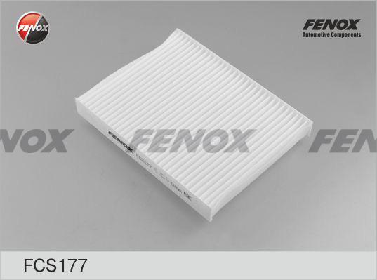 Fenox FCS177 - Фільтр, повітря у внутрішній простір autocars.com.ua