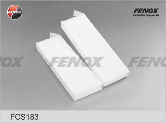 Fenox FCS183 - Фільтр, повітря у внутрішній простір autocars.com.ua
