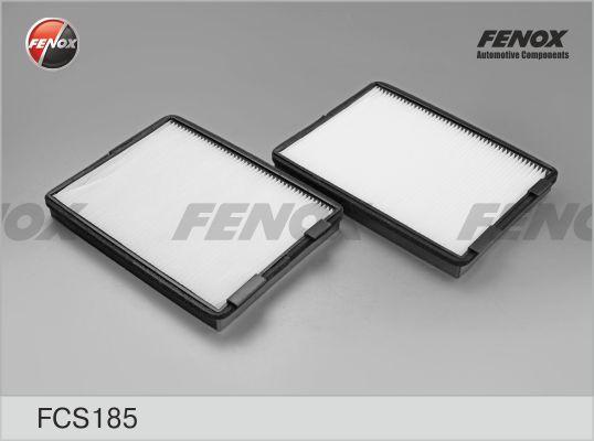 Fenox FCS185 - Фільтр, повітря у внутрішній простір autocars.com.ua