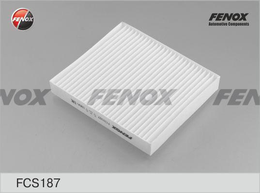 Fenox FCS187 - Фільтр, повітря у внутрішній простір autocars.com.ua
