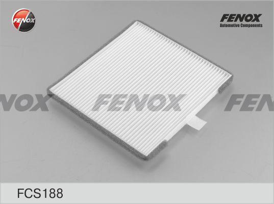 Fenox FCS188 - Фільтр, повітря у внутрішній простір autocars.com.ua