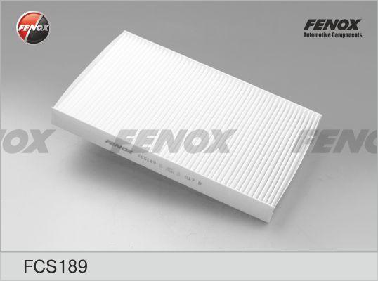 Fenox FCS189 - Фільтр, повітря у внутрішній простір autocars.com.ua